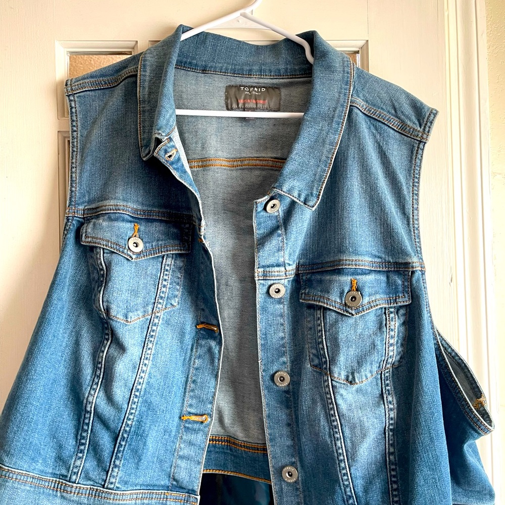 Denim vest